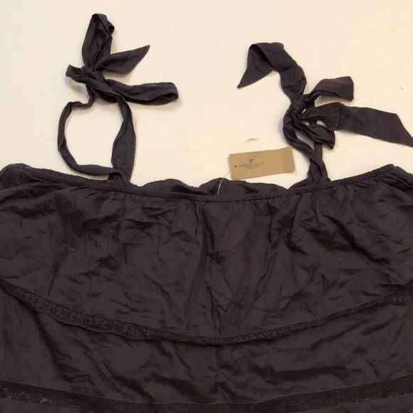 American Eagle Casual Tiered Shoulder Tie Cami Tank, size XL - Picture 10 of 12